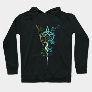 Swirl Of The Celtic Three Hoodie